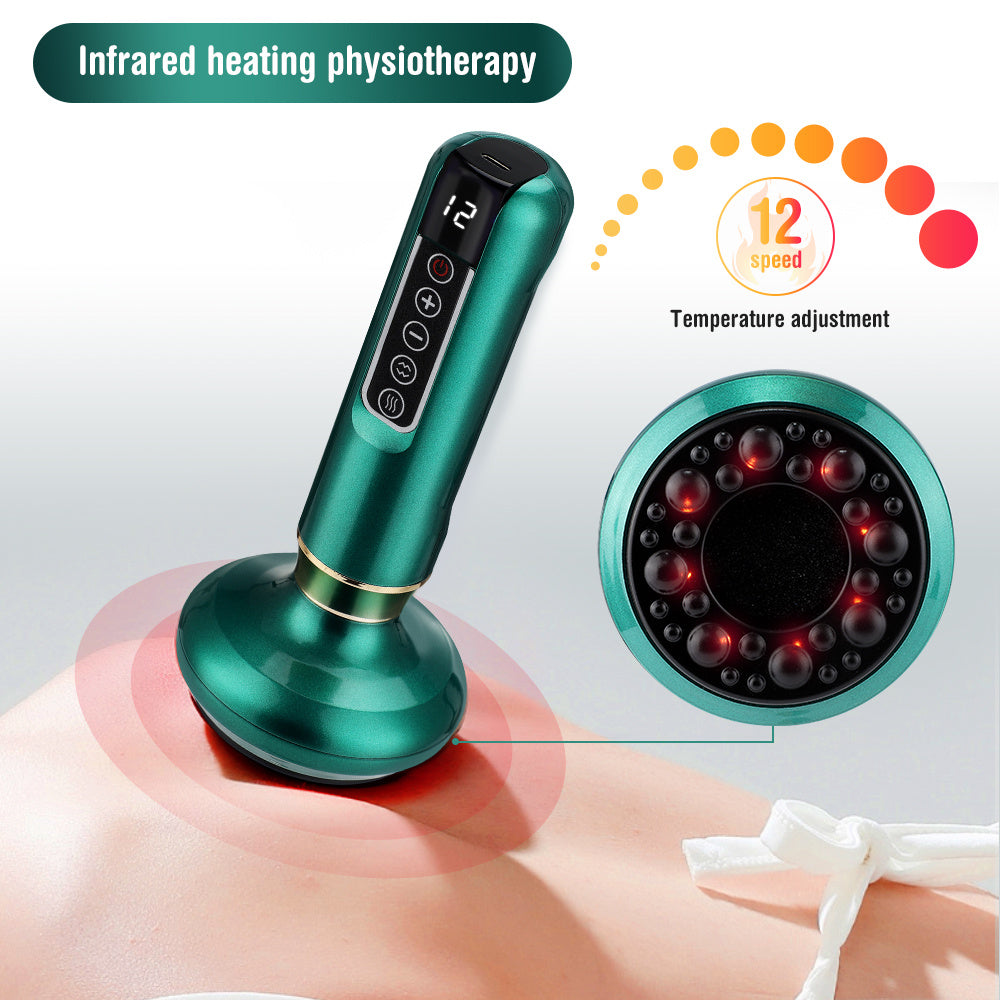 Electric Vacuum Cupping Massager for Body Anti-Cellulite & Fat Burning