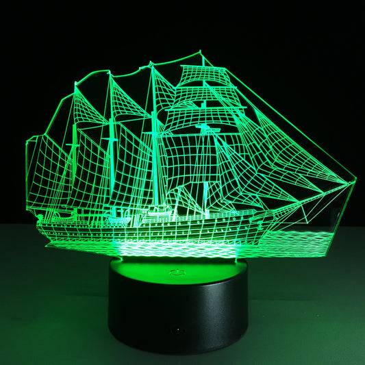 Creative sailing 3D light