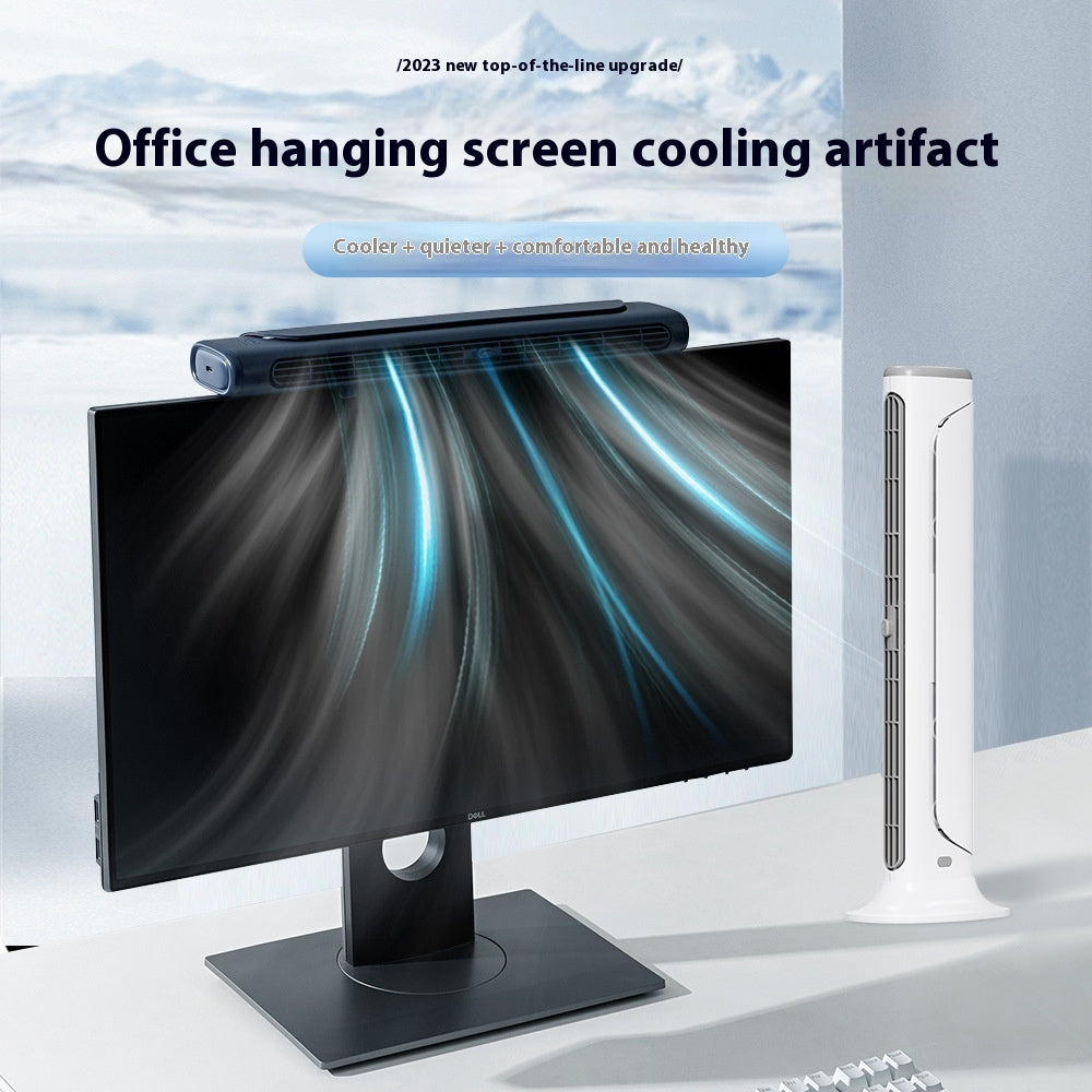 USB Portable Computer Hanging Panel Electric Fan