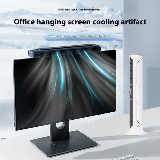 USB Portable Computer Hanging Panel Electric Fan